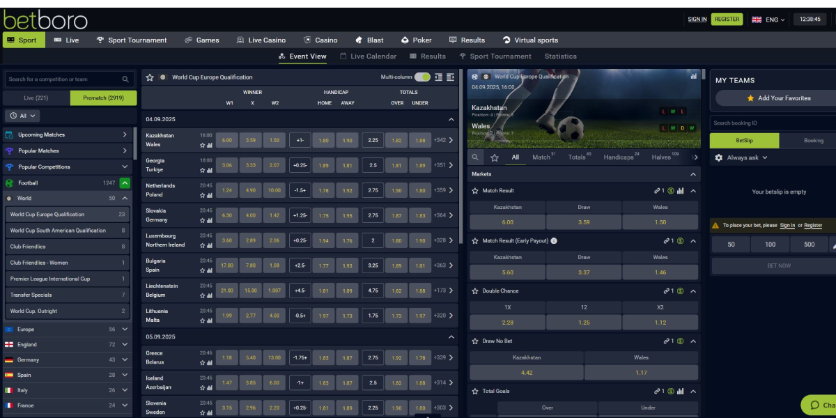 Betboro Non Gamstop Casino